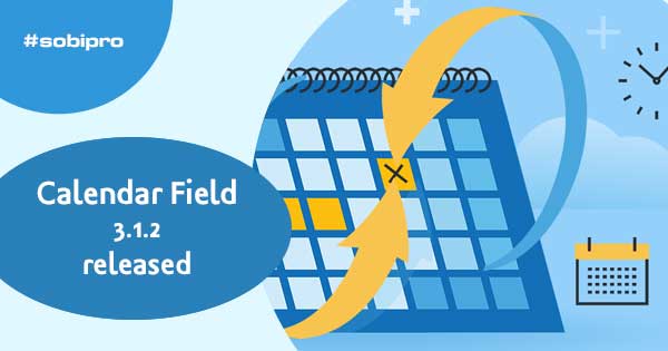 Calendar Field 3.1.2 released